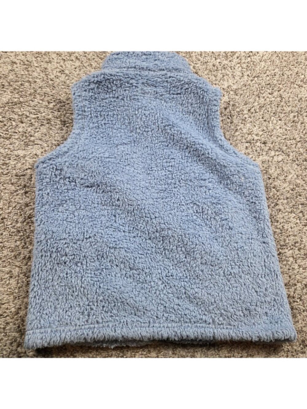 Patagonia Los Gatos Vest Girls Large Blue Full Zip - Picture 5 of 6